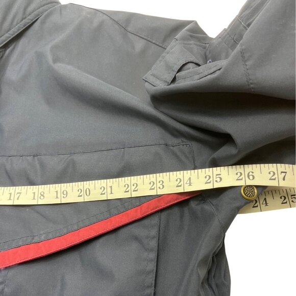 On Course Technical Riding Jacket Navy/Red Equestrian Outerwear Size Large DH28 - Picture 6 of 11